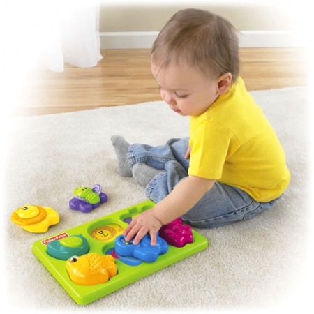 Детская развивающая игрушка Fisher Price Мой первый пазл