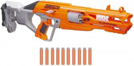 Бластер Hasbro Nerf Аккустрайк Альфахок нерф, N-Strike Elite AccuStrik
