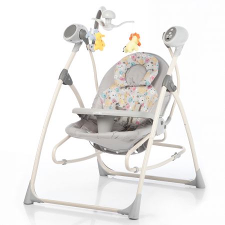 Колыбель-качели CARRELLO Nanny 3в1 CRL-0005 Grey Planet / 1 / MOQ