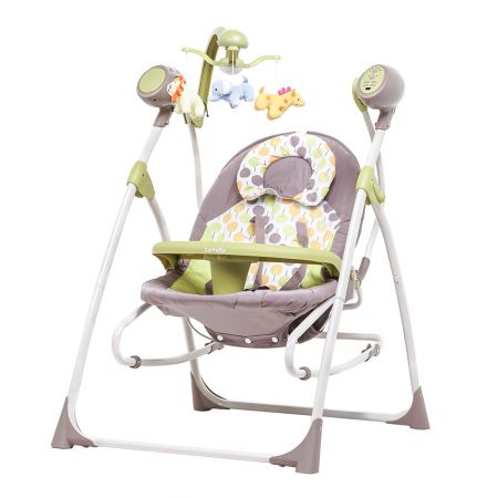 Колыбель-качели CARRELLO Nanny 3в1 CRL-0005 Green Tree / 1 / MOQ