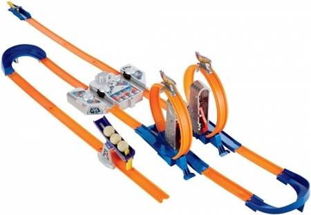Хот Вилс Мегатрек Двойное ускорение Hot Wheels Track Builder Total Turbo Takeover Track Set