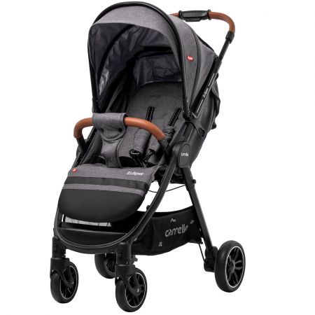 Коляска прогулочная CARRELLO Eclipse CRL-12001/1 Ink Gray в льне +дождевик M /1/