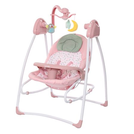 Колыбель-качели CARRELLO Grazia CRL-7502 Bow Pink / 1 / MOQ