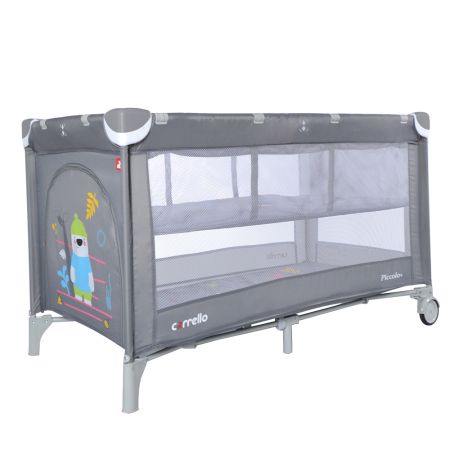 Манеж CARRELLO Piccolo+ CRL-9201/2 Ash Grey з двома рівнями дна /1/ MOQ
