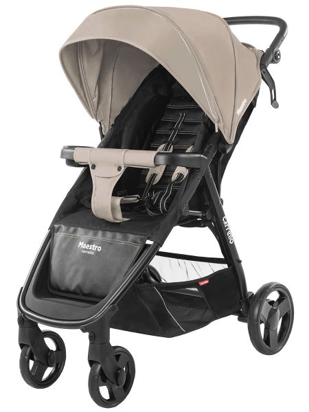 Коляска прогулочная CARRELLO Maestro CRL-1414 Vanilla Beige +дождевик L /1/ MOQ