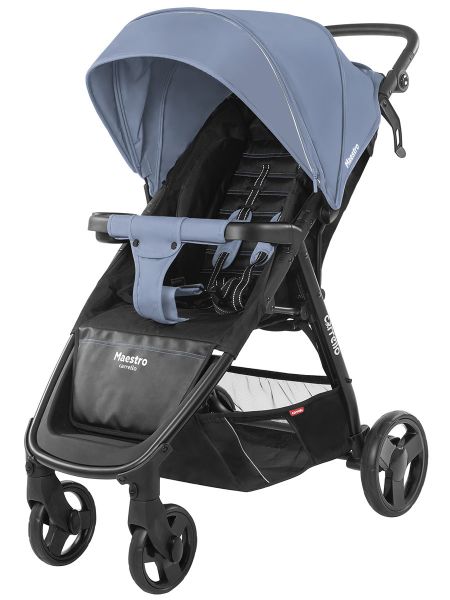 Коляска прогулочная CARRELLO Maestro CRL-1414 Soft Blue +дождевик L /1/ MOQ