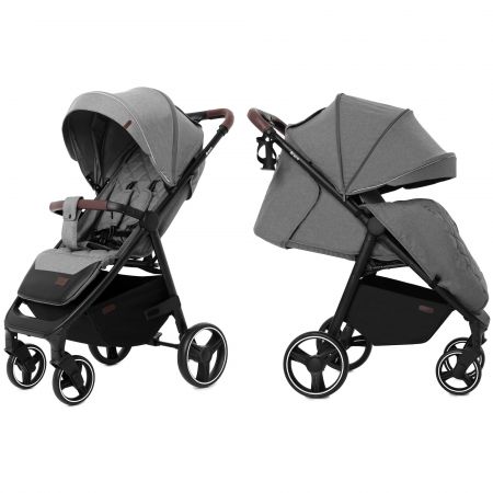 Коляска прогулочная CARRELLO Bravo CRL-8512 Elephant Grey +дождевик L /1/ MOQ
