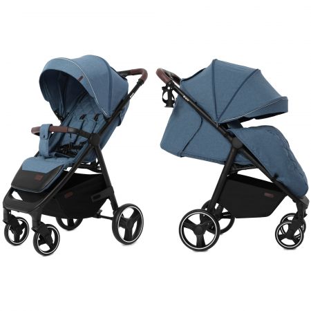 Коляска прогулочная CARRELLO Bravo CRL-8512 Pacific Blue +дождевик L /1/ MOQ