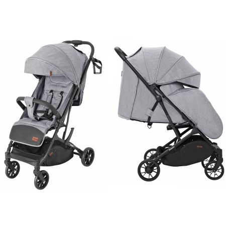 Коляска прогулочная CARRELLO Presto CRL-9002 Harbor Grey +дождевик М /1/ MOQ