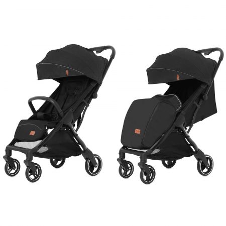 Коляска прогулочная CARRELLO Turbo CRL-5503 Deep Black +дождевик S /1/ MOQ