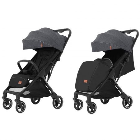Коляска прогулочная CARRELLO Turbo CRL-5503 Moon Grey +дождевик S /1/ MOQ