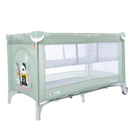 Манеж CARRELLO Piccolo+ CRL-9201/2 Mint Green з двома рівнями дна /1/ MOQ