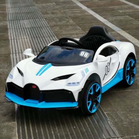 Ел-мобіль T-7657 EVA WHITE легковий на Bluetooth 2.4G Р/У 12V4.5AH мотор 2*18W з MP3 122*70*50 /1/