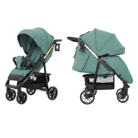 Коляска прогулочная CARRELLO Echo CRL-8508/2 Emerald Green +дождевик L /1/ MOQ