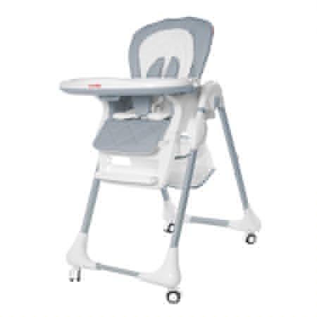 Стульчик для кормления с регулируемой спинкой Carrello Toffee CRL-9502/2 Cloud Grey