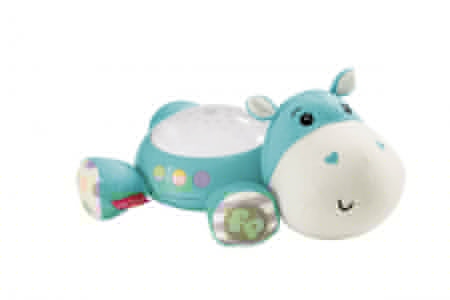 Музыкальный ночник-проектор "Гиппопотам" Fisher-Price