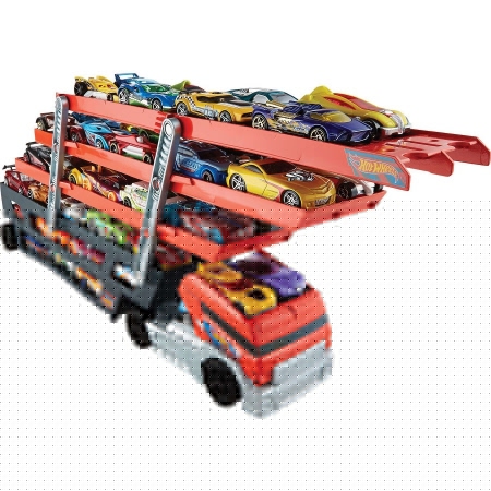 Большой погрузчик автовоз Mega Hauler Hot Wheels Хот вилс США