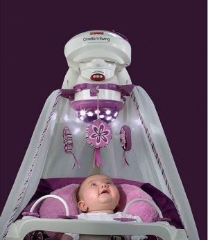 Укачивающий центр «Драже» Fisher-Price с проектором