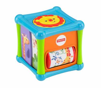 Игровой кубик со зверушками Fisher-Price