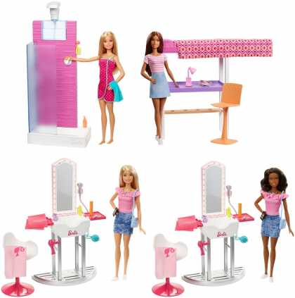 Набор мебели с куклой Barbie в асс.(3)