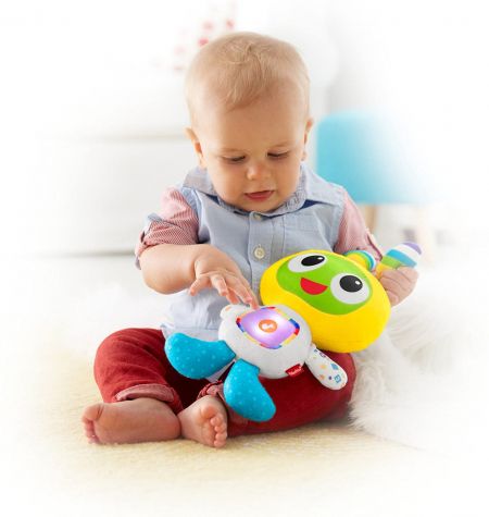 Fisher-Price плюшевый интерактивный заяц Бибо Groove and Glow BeatBо