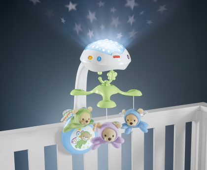 Мобиле с пультом управления "Сон бабочки" Fisher-Price