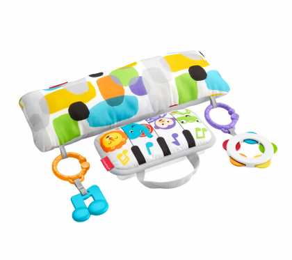 Мягкая музыкальная подушка для игры на животике "Пианино" Fisher-Price