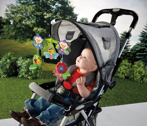 Игрушка на коляску, подвеска Друзья обезьянки Fisher-Price Stroller Toy Canopy