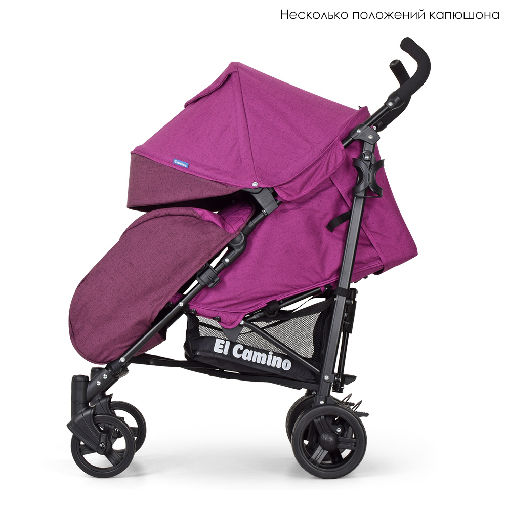 Детская прогулочная коляска El Camino Rush, ME 1013L Ultra Violet