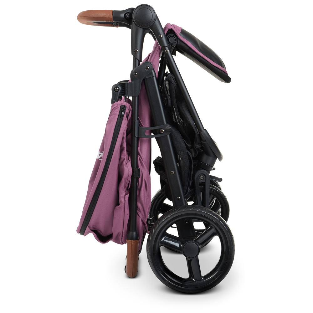 Всесезонная прогулочная коляска El Camino X4 ME 1024 Plum сливовый