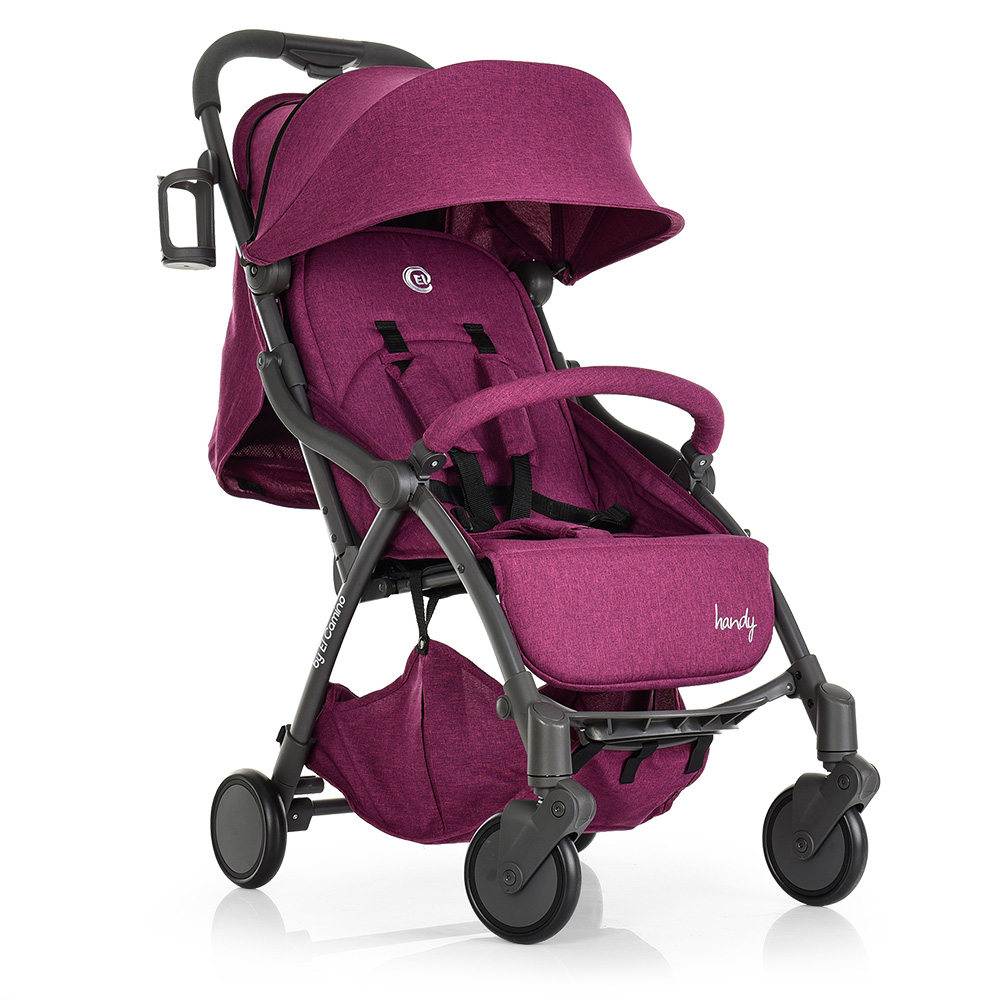 Прогулочная коляска Handy с автоматическим механизмом складывания, ME 1034L Sangria