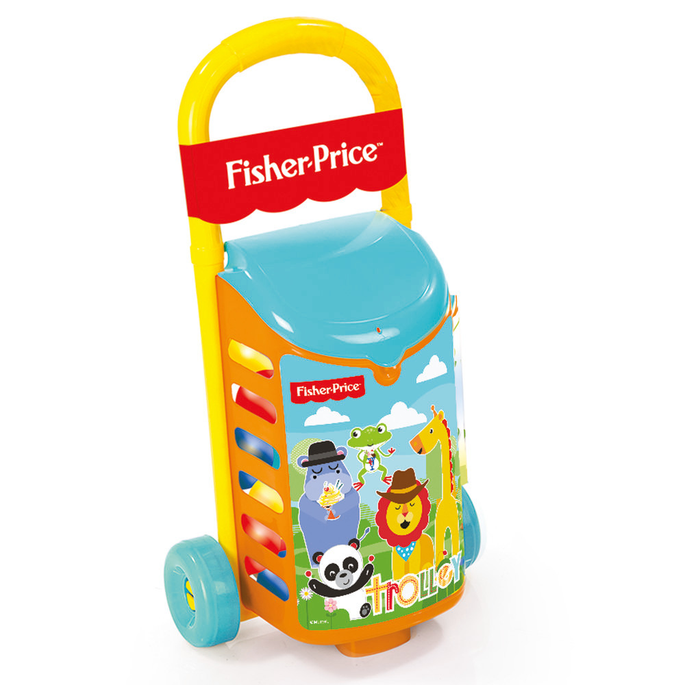 Игрушечная тележка с шариками (9 см) Fisher-Price