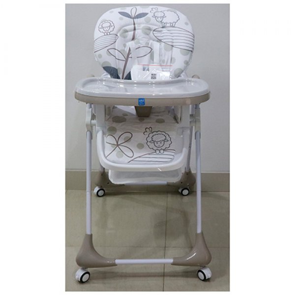 Стульчик для кормления с регулируемой спинкой Bambi M 3233 Lamb Beige