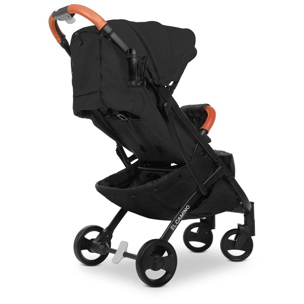Детская прогулочная коляска Yoga II на черной раме M 3910-1 черный
