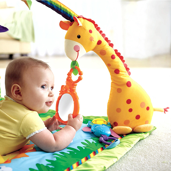 Детский развивающий коврик Fisher-Price «Джунгли» (Тропический лес) Rainforest