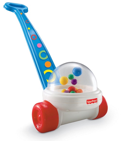 Каталка Fisher Price Попкорн Brilliant Basics Corn Popper