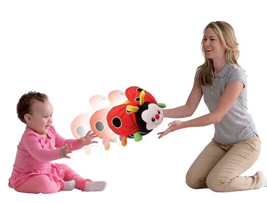 Развивающая мягкая игрушка мяч «Божья коровка» VTech Count & Hug Bug