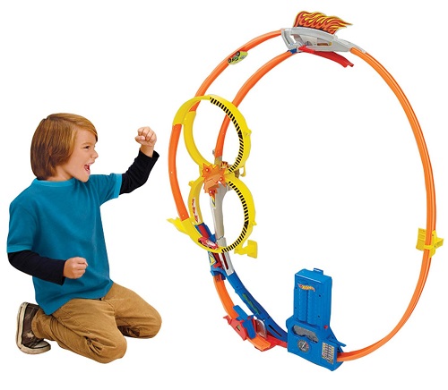 Напольно-настенный трек Hot Wheels Гонки в мертвой петле Хот Вилс