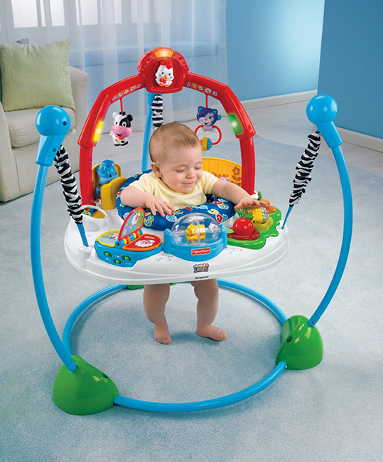 Прыгунки для малышей «Веселая ферма» Fisher-Price Laugh and Learn Jumperoo