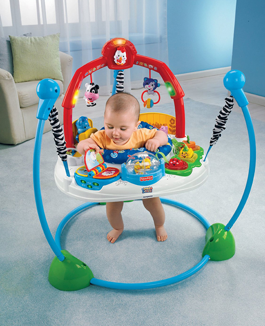 Прыгунки для малышей «Веселая ферма» Fisher-Price Laugh and Learn Jumperoo