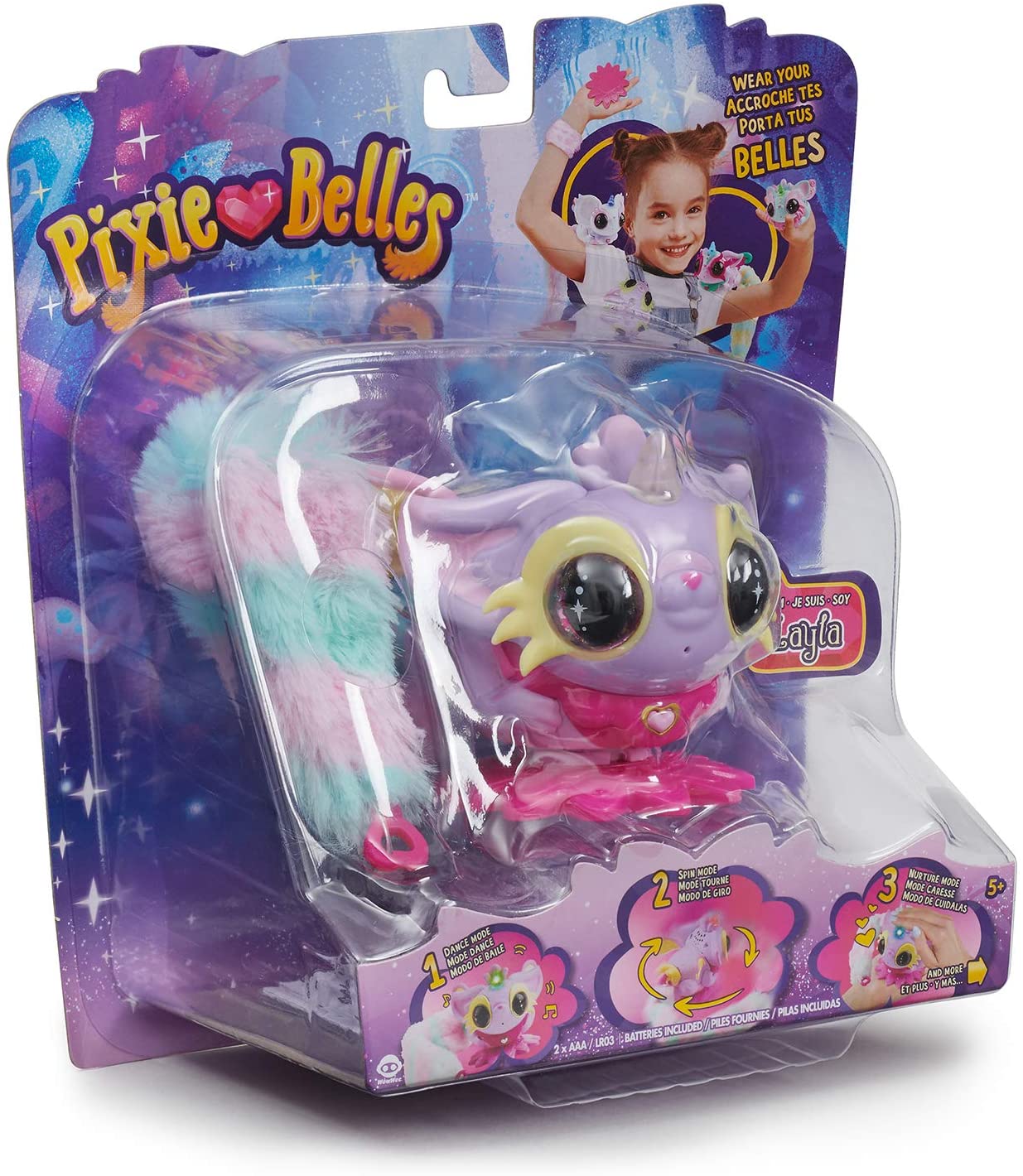 Интерактивная игрушка питомец Пикси Беллз Лайла Pixie Belles Interactive Enchanted Animal Toy Layla