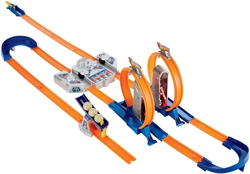 Хот Вилс Мегатрек Двойное ускорение Hot Wheels Track Builder Total Turbo Takeover Track Set