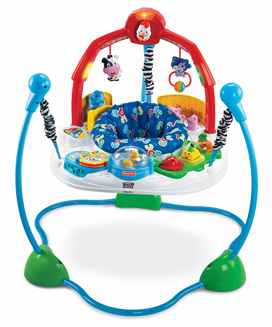 Прыгунки для малышей «Веселая ферма» Fisher-Price Laugh and Learn Jumperoo