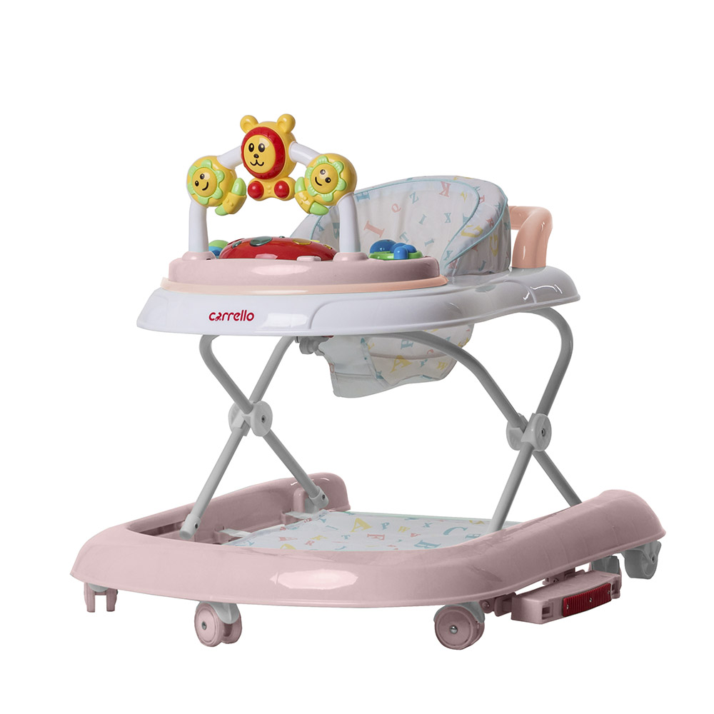 Ходунки CARRELLO Libero CRL-9602/2 Rose 3 в 1 (ходунки, гойдалка, каталка) /1/ MOQ