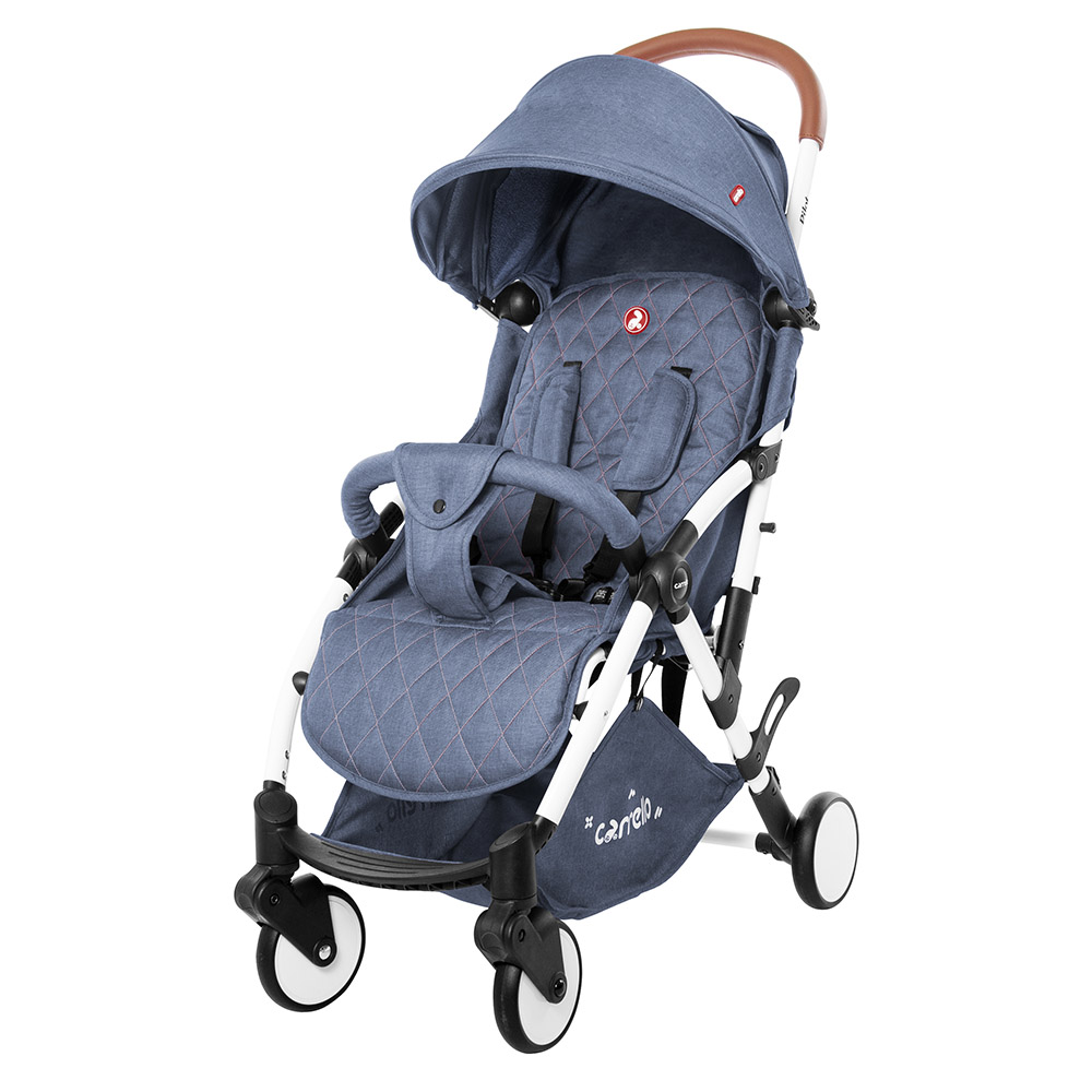 Коляска прогулочная CARRELLO Pilot CRL-1418/1 Denim Blue +дождевик S /1/ MOQ
