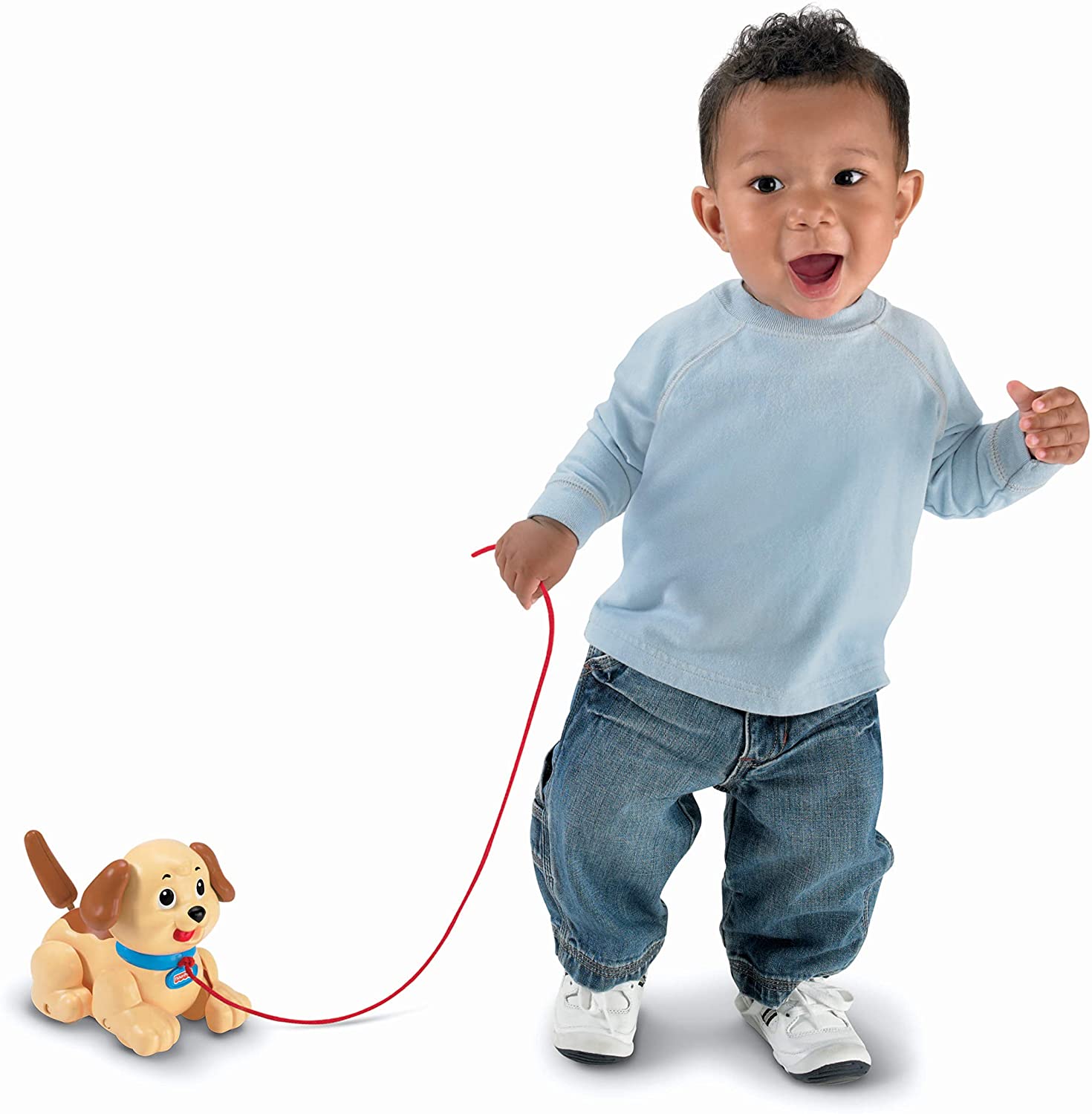 Игрушка - каталка Fisher-price собачка Маленький Снупи