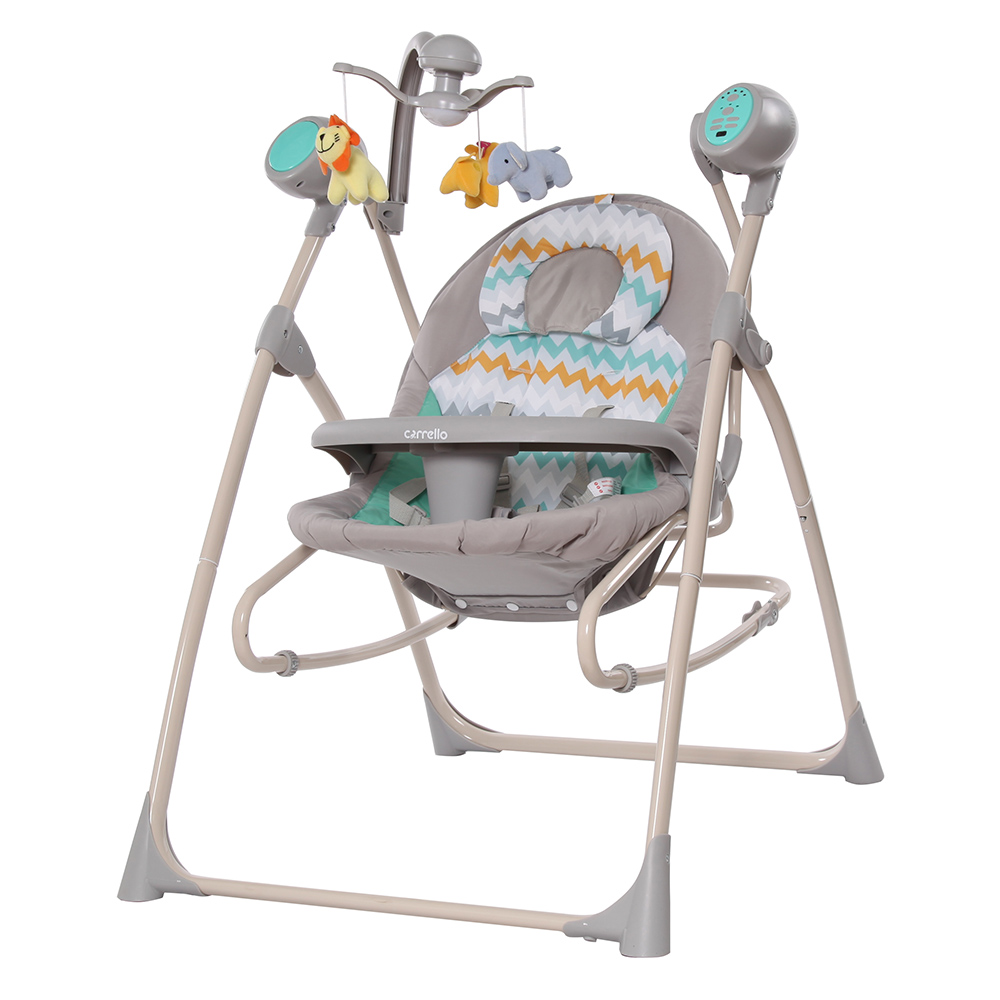 Колыбель-качели CARRELLO Nanny 3в1 CRL-0005 Grey Wave / 1 / MOQ