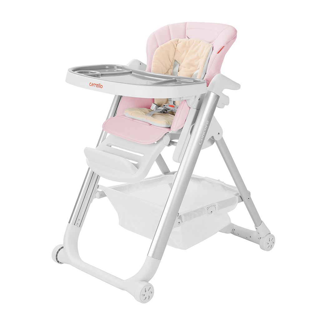 Стілець для годування CARRELLO Concord CRL-7402 Salmon Pink /1/ MOQ