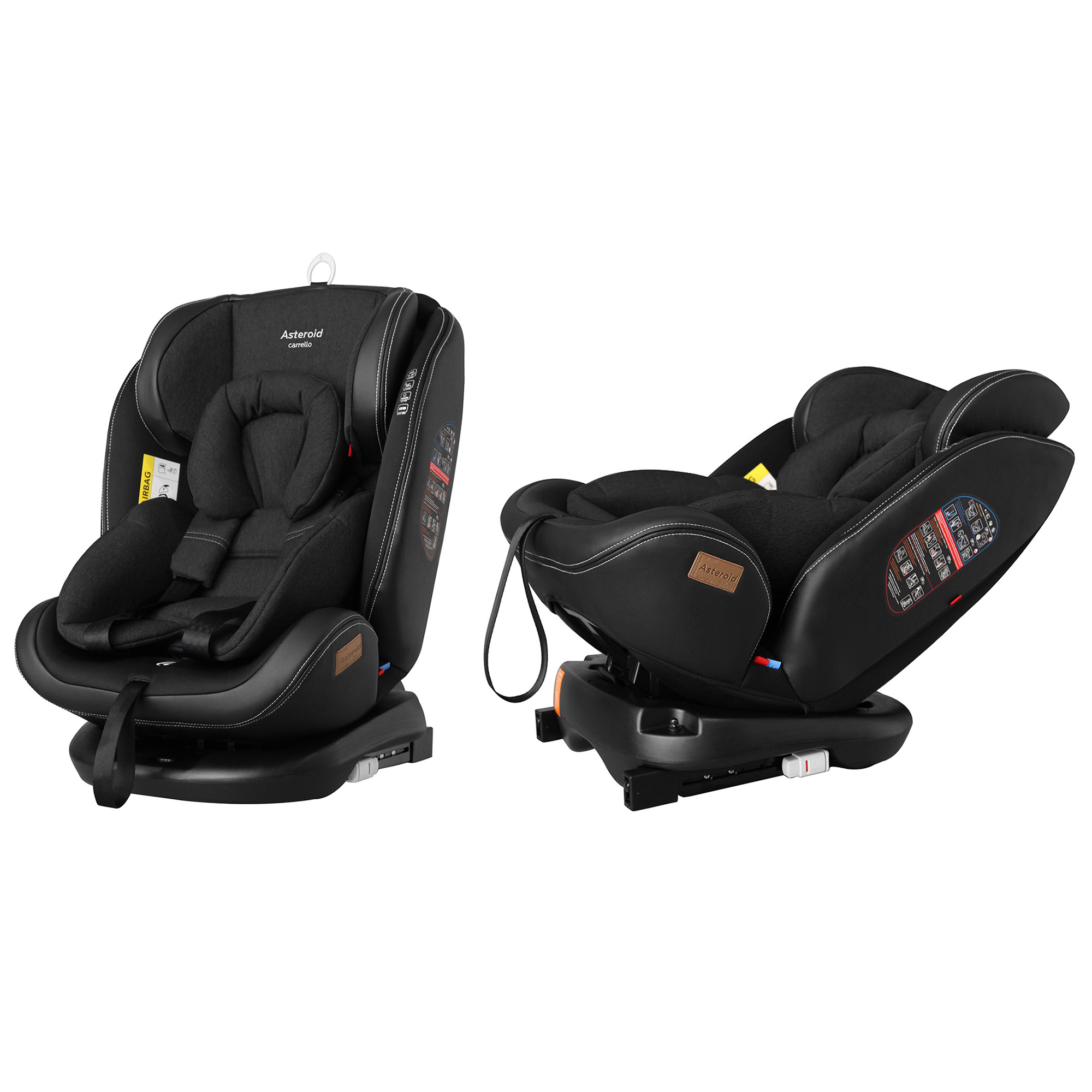 Автокрісло CARRELLO Asteroid CRL-12801 Space Black 0+1+2+3 ISOFIX з поворотом /1/