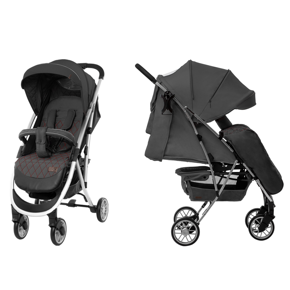Коляска прогулочная CARRELLO Gloria CRL-8506/1 Iron Gray +дождевик M /1/ MOQ